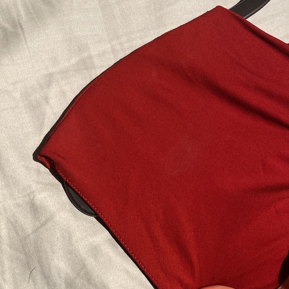 Michael Kors Collection red midi dress - made in Italy size 8 - Picture 8 of 9